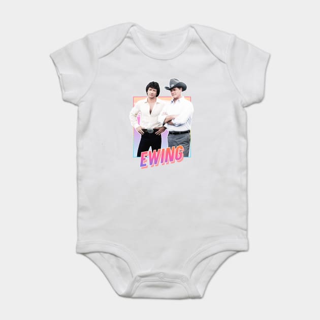 Ewing Brothers - Dallas Baby Bodysuit by PiedPiper